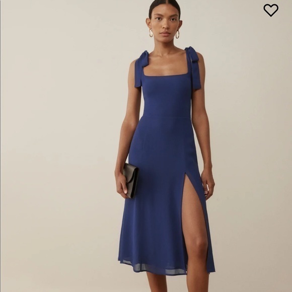 Reformation Twilight Dress in Danube *NEW* - Picture 1 of 8